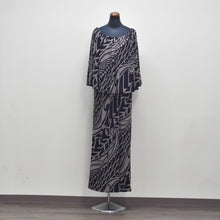 画像をギャラリービューアに読み込む, ロングフリルタイトワンピース 【ブラウンタパ】