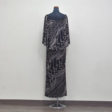 画像をギャラリービューアに読み込む, ロングフリルタイトワンピース 【ブラウンタパ】