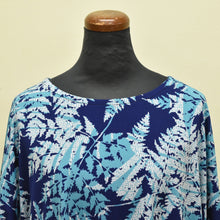 画像をギャラリービューアに読み込む, 丸襟着物袖チュニック 【ブルーシダ】