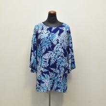 画像をギャラリービューアに読み込む, 丸襟着物袖チュニック 【ブルーシダ】
