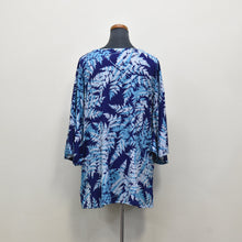 画像をギャラリービューアに読み込む, 丸襟着物袖チュニック 【ブルーシダ】